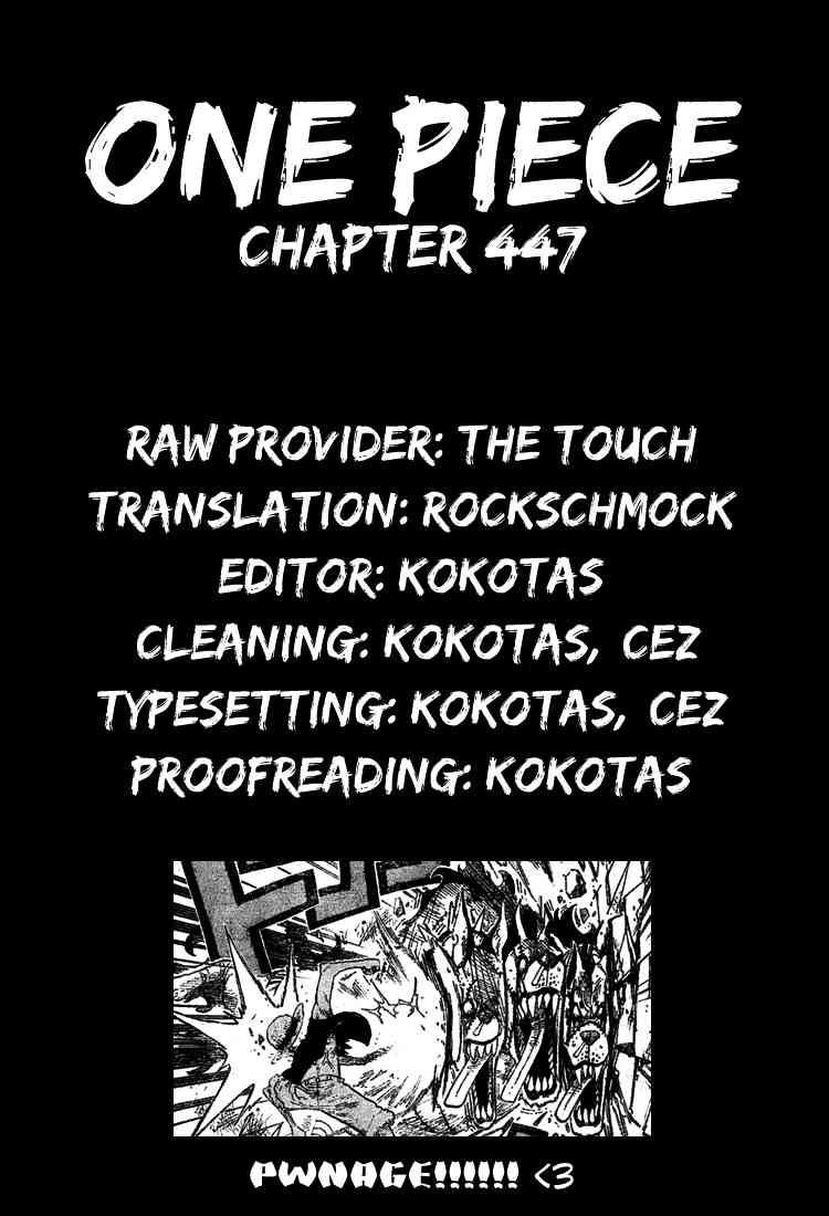 One Piece Chapter 447 20